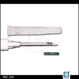 White Lightweight Microchip Syringe 125KHz Glass Package EO Disinfection