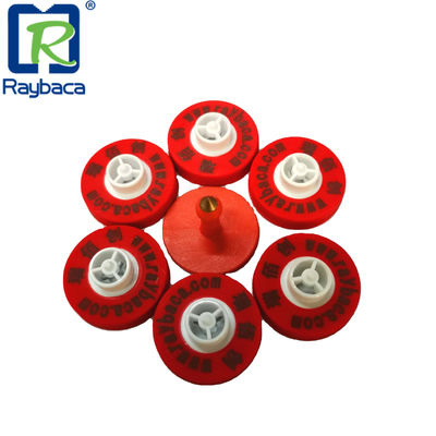 ISO11784/85 Ear Tag Waterproof Round Shape Ear Tags For Animal Livestock
